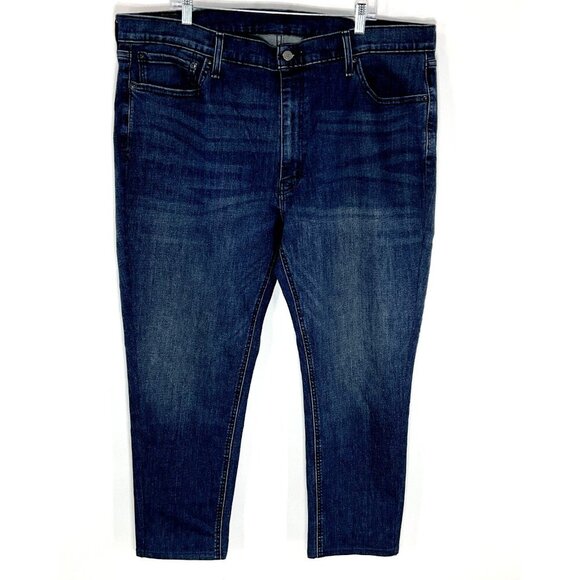 Levi's 541 Jeans‎ Men Sz 42x29 Blue Wash Athletic Taper Denim - Picture 1 of 13